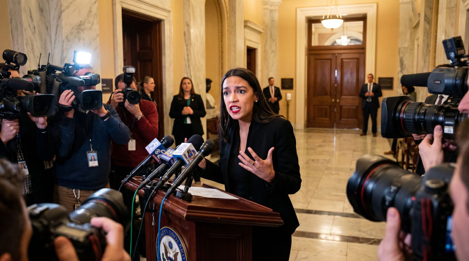 AOC Says She Speaks for ‘ALL Americans’ on ICE — The Same Week Every Branch of Government Told Her to Sit Down